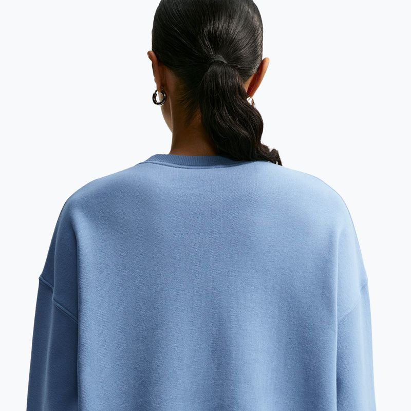 Bluză pentru femei Nike Studio Fleece Medium Weight work blue/sail 6