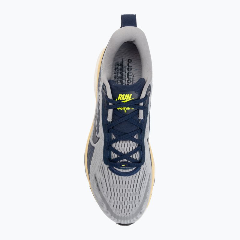 Încălțăminte de alergare pentru bărbați Nike Vomero 18 wolf grey/pewter/sail/midnight navy 5