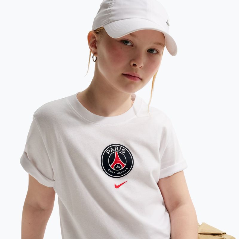 Tricou pentru copii Nike Paris Saint-Germain Soccer white 5