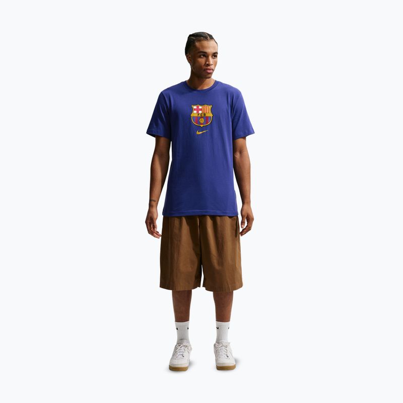 Tricou pentru bărbați Nike FC Barcelona Soccer deep royal blue 2