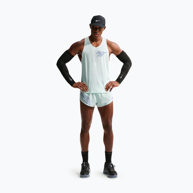 Tricou de alergare pentru bărbați Nike AeroSwift Dri-Fit ADV Running Singlet barely green/lapis 2