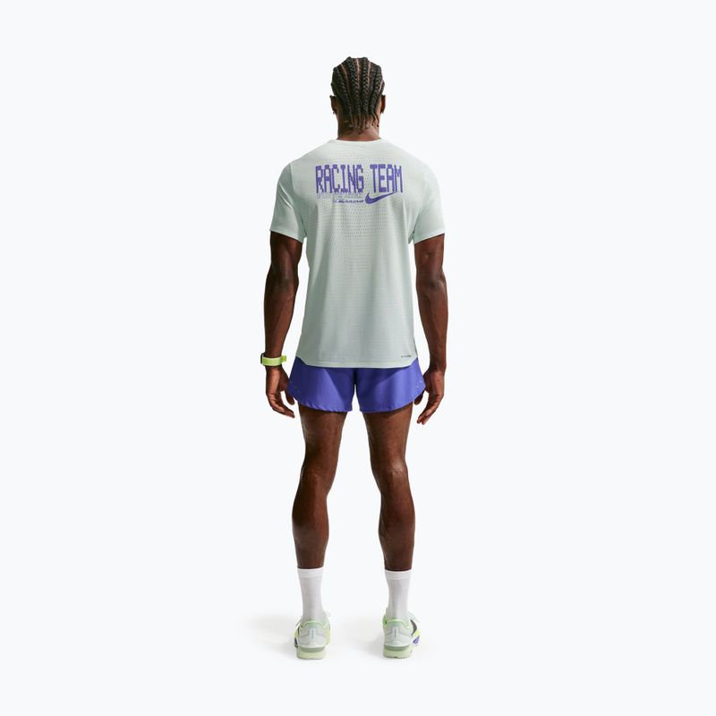 Tricou de alergare pentru bărbați Nike AeroSwift Dri-Fit ADV barely green/lapis 3