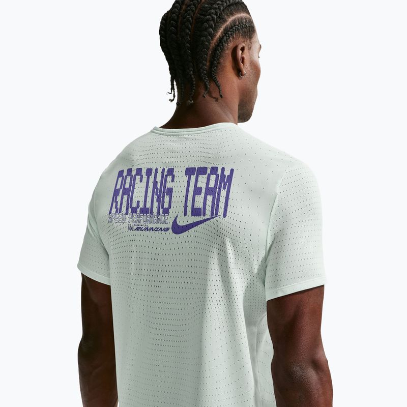 Tricou de alergare pentru bărbați Nike AeroSwift Dri-Fit ADV barely green/lapis 5