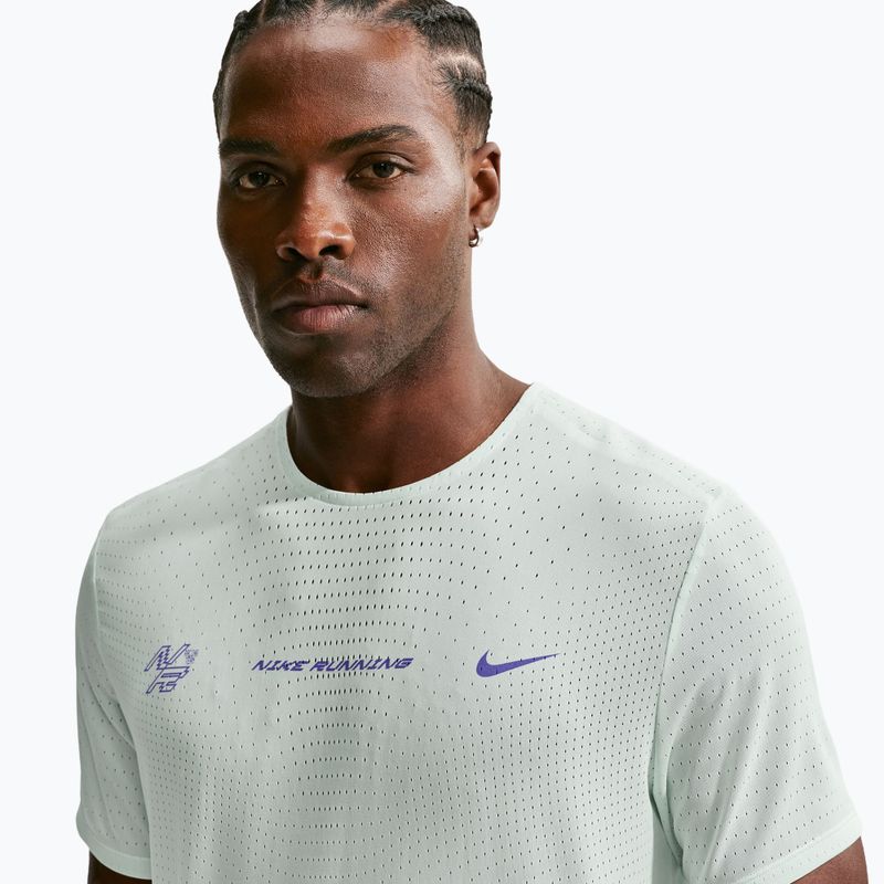 Tricou de alergare pentru bărbați Nike AeroSwift Dri-Fit ADV barely green/lapis 6