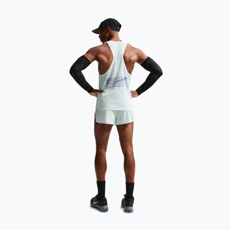 Pantaloni scurți de alergare pentru bărbați Nike AeroSwift Dri-Fit ADV Brief-Lined 2" barely green/lapis 3