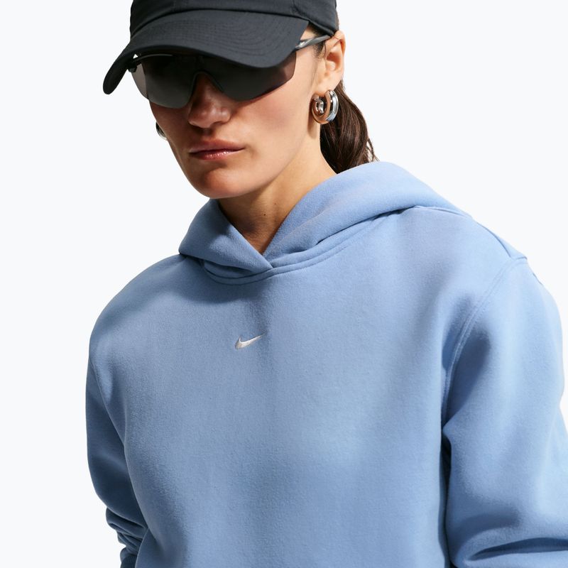 Bluză pentru femei Nike Studio Fleece work blue/sail 5
