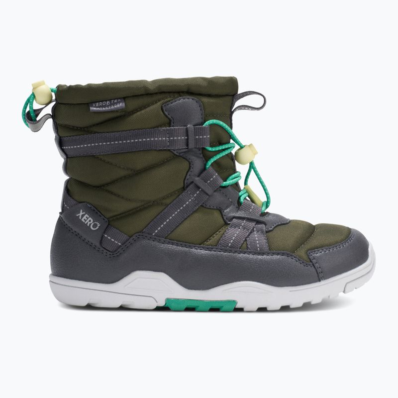 Încălțăminte barefoot pentru copii Xero Shoes Alpine Pull On army green