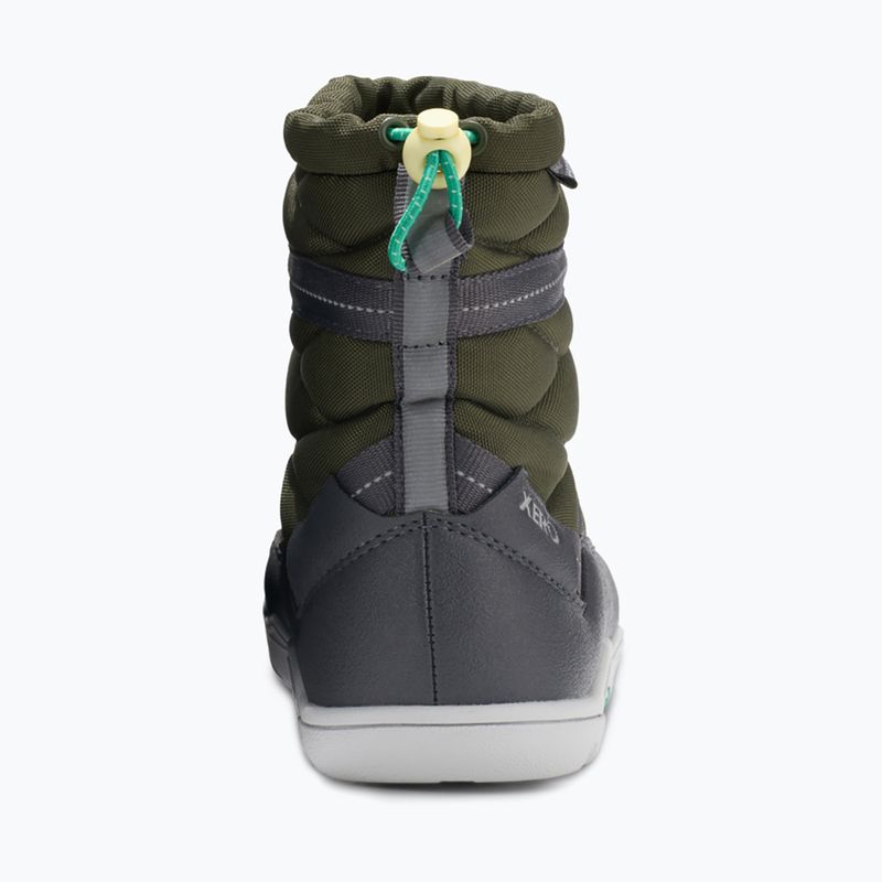 Încălțăminte barefoot pentru copii Xero Shoes Alpine Pull On army green 4