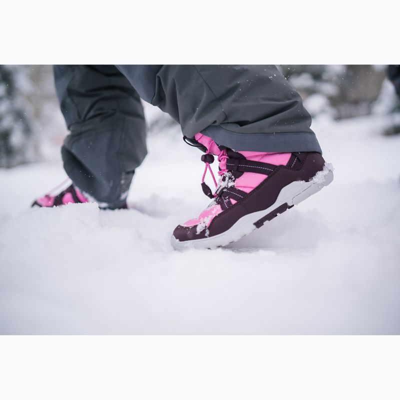 Încălțăminte barefoot pentru copii Xero Shoes Alpine Pull On pink 8