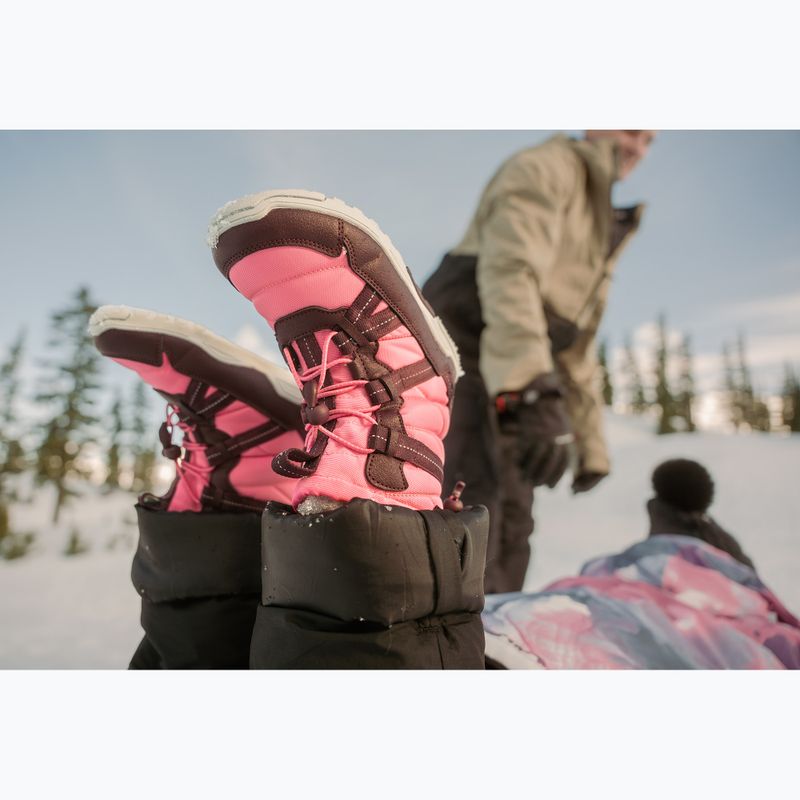 Încălțăminte barefoot pentru copii Xero Shoes Alpine Pull On pink 11