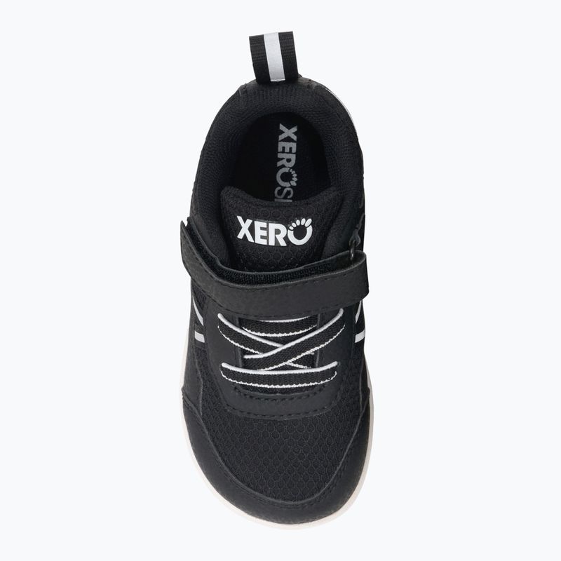 Încălțăminte barefoot pentru copii Xero Shoes Prio black/white 5