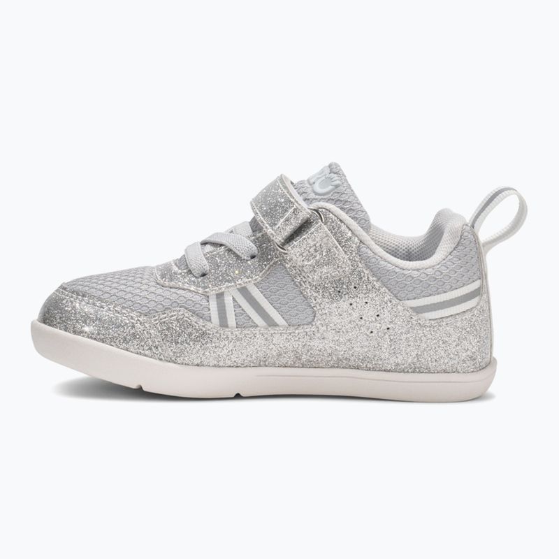 Încălțăminte barefoot pentru copii Xero Shoes Prio silver glitter 2