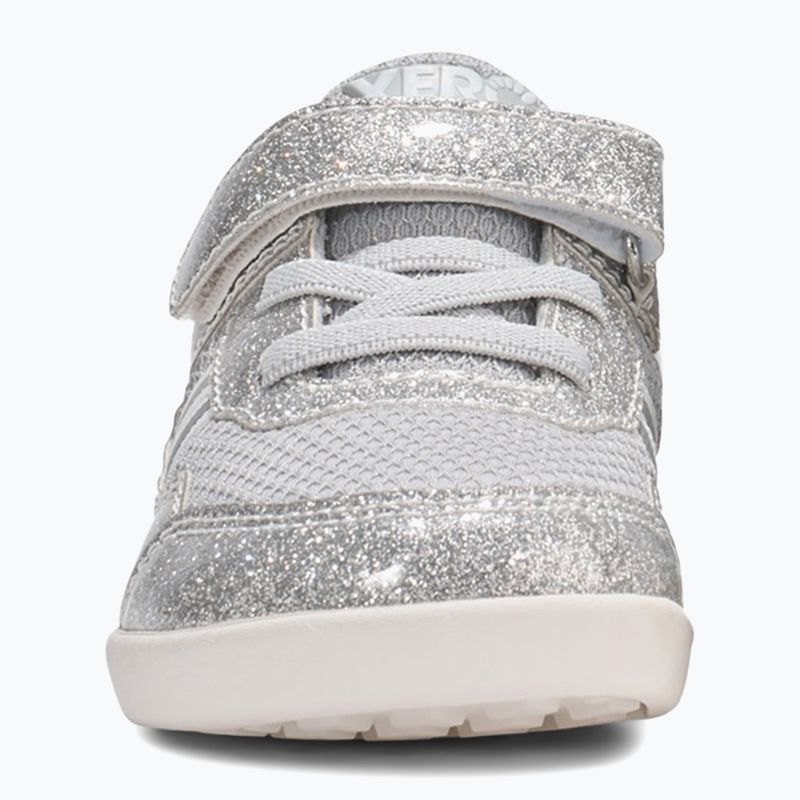 Încălțăminte barefoot pentru copii Xero Shoes Prio silver glitter 3