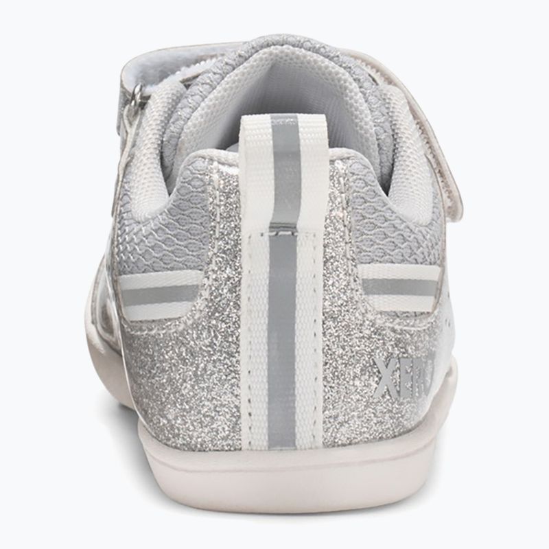 Încălțăminte barefoot pentru copii Xero Shoes Prio silver glitter 4