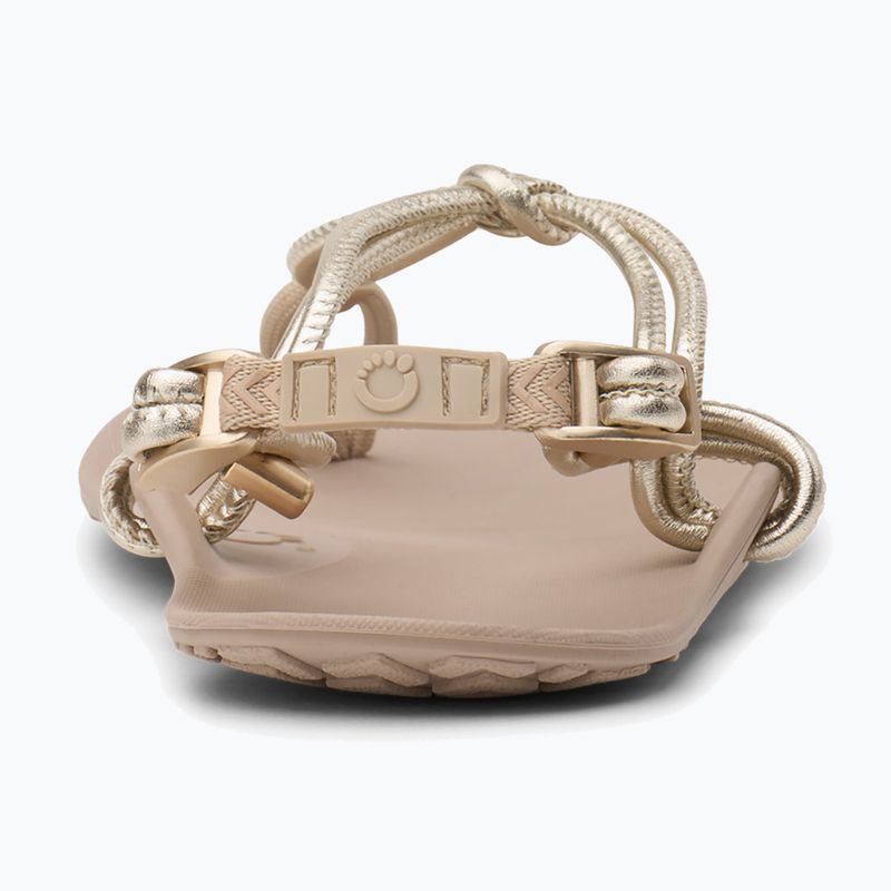 Sandale barefoot pentru femei Xero Shoes Genesis gold metallic 12
