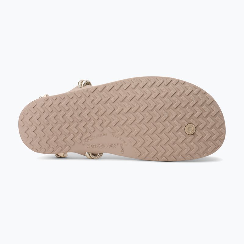 Sandale barefoot pentru femei Xero Shoes Genesis gold metallic 15