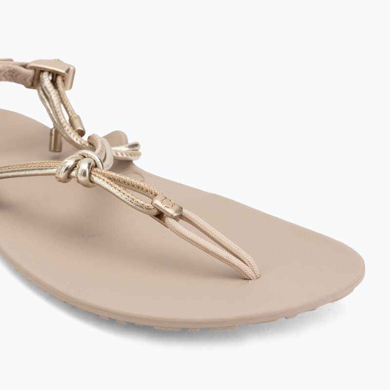 Sandale barefoot pentru femei Xero Shoes Genesis gold metallic 7