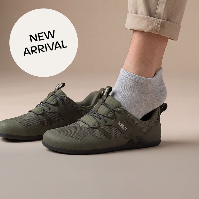 Încălțăminte barefoot pentru bărbați Xero Shoes Prio Easy On army green 9
