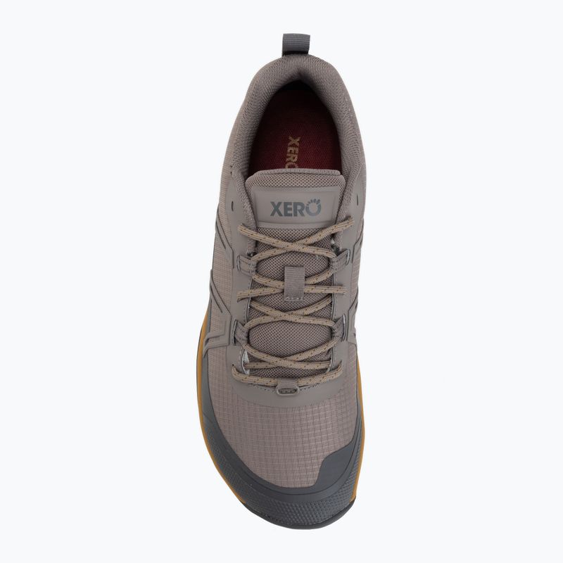 Încălțăminte barefoot pentru bărbați Xero Shoes Scrambler Trail Low WP driftwood/asphalt 5