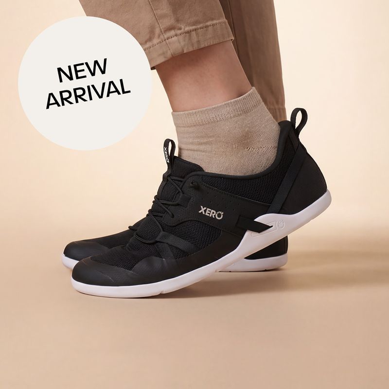 Încălțăminte barefoot pentru femei Xero Shoes Prio Easy On black/white 8