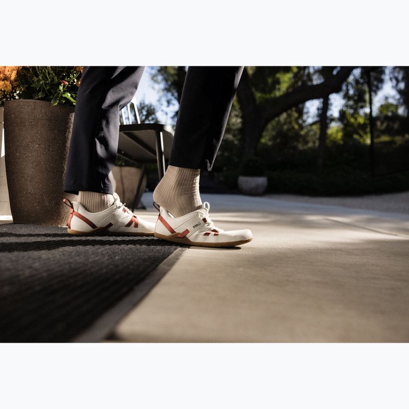 Încălțăminte barefoot pentru femei Xero Shoes Prio Easy On egret/burnt brick 8