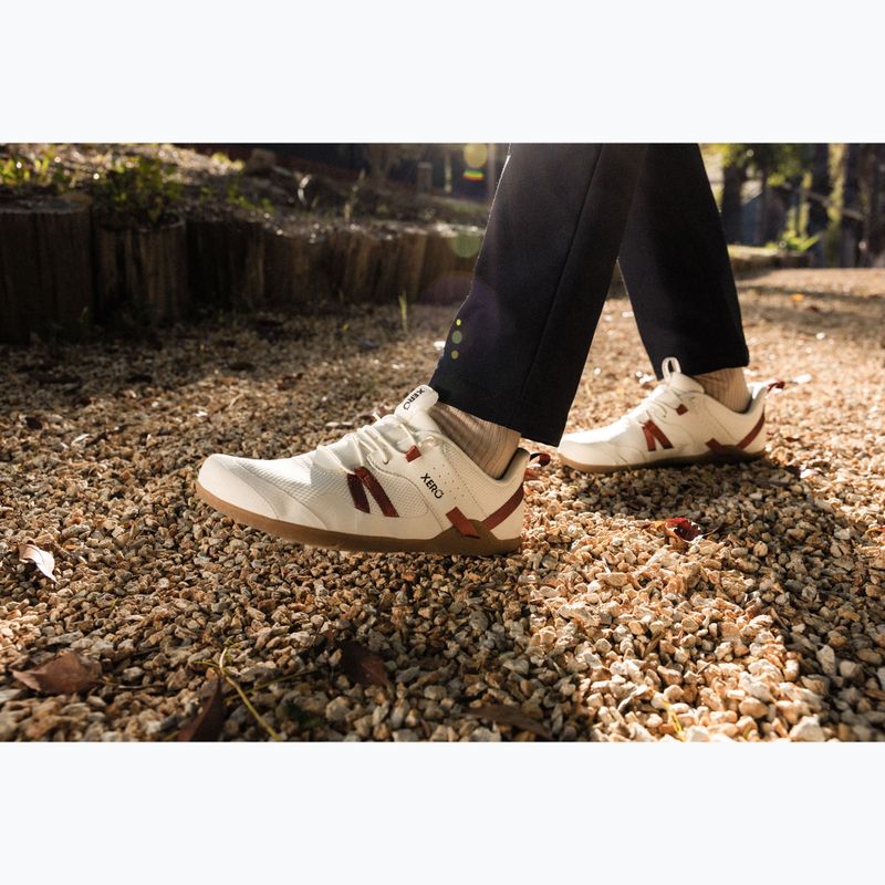 Încălțăminte barefoot pentru femei Xero Shoes Prio Easy On egret/burnt brick 9