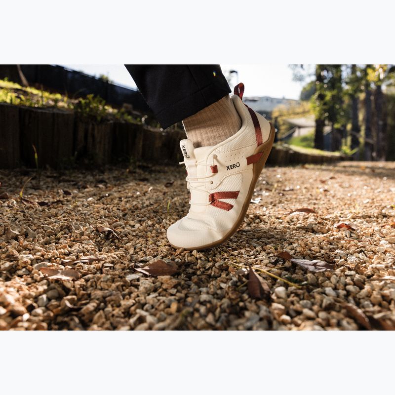 Încălțăminte barefoot pentru femei Xero Shoes Prio Easy On egret/burnt brick 11