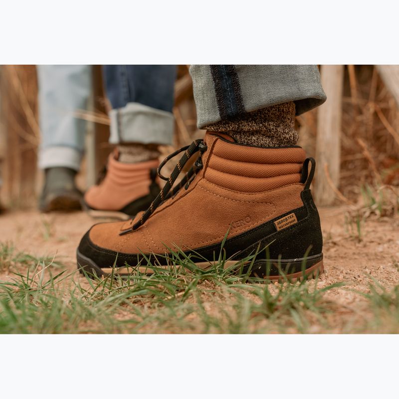 Încălțăminte barefoot pentru bărbați Xero Shoes Ridgeway Suede dark irish cream 10