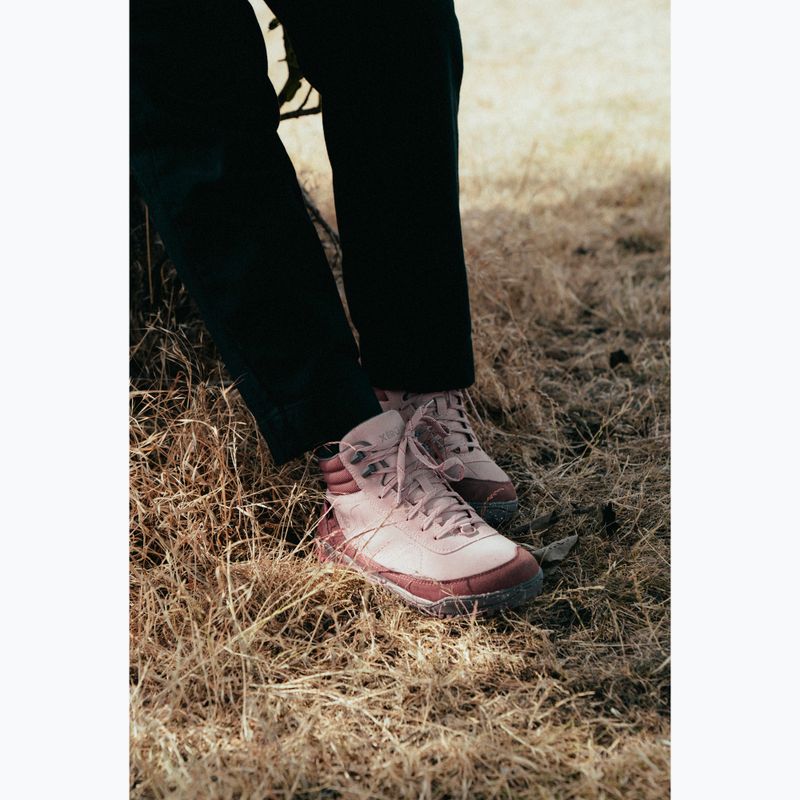 Încălțăminte barefoot pentru femei Xero Shoes Ridgeway Suede pink sand 9