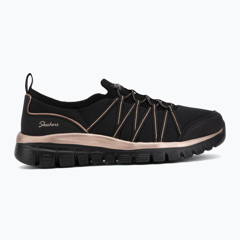 Încălțăminte pentru femei SKECHERS Graceful Purecrush black 2