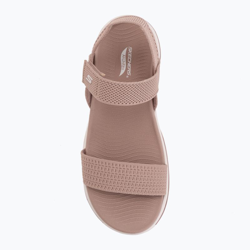 Sandale pentru femei SKECHERS Go Walk Arch Fit 2.0 purple 5