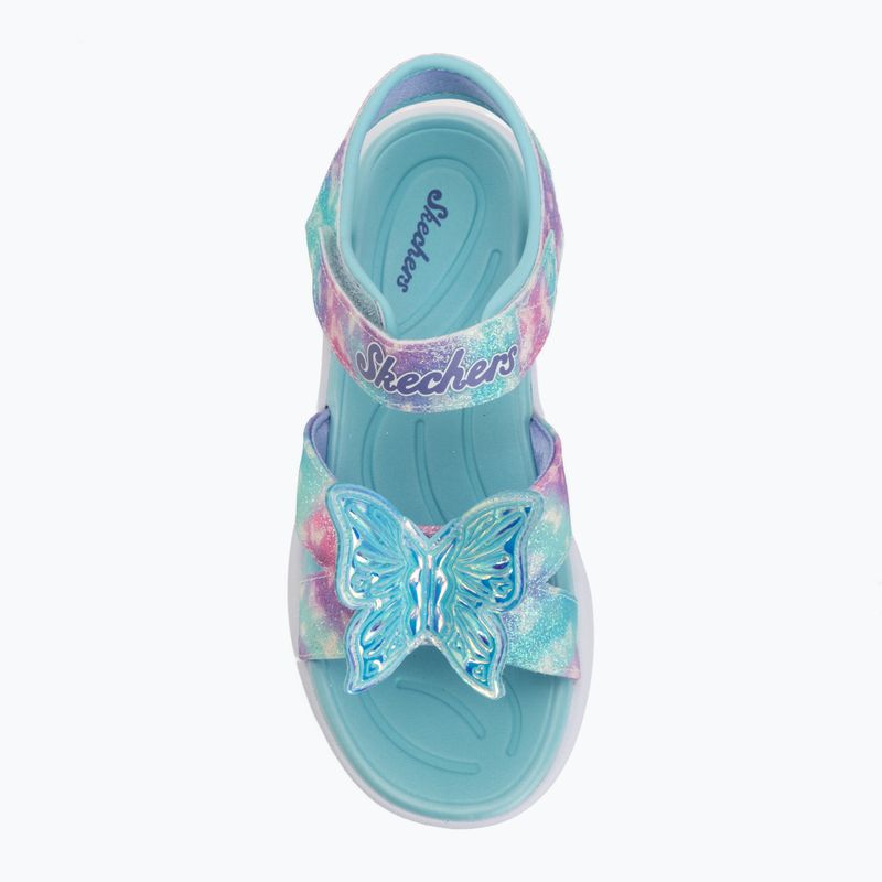 Sandale pentru copii SKECHERS Jumpsters Butterfly Brites blue 5