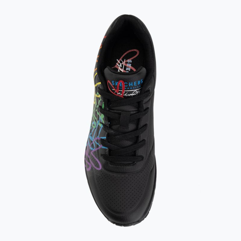 Încălțăminte pentru femei SKECHERS Uno Full Of Love black 5