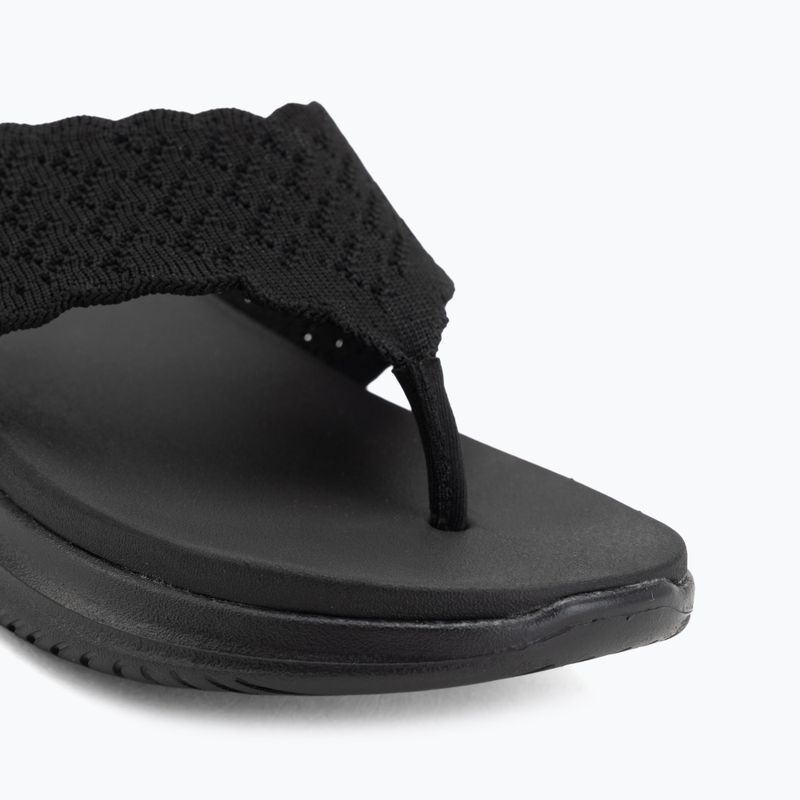 Papuci pentru femei SKECHERS Ultra Flex 3.0 Rhythm Waves black 7
