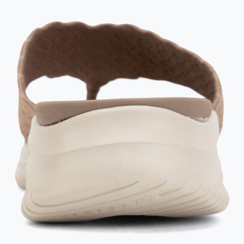 Papuci pentru femei SKECHERS Ultra Flex 3.0 Rhythm Waves brown 6