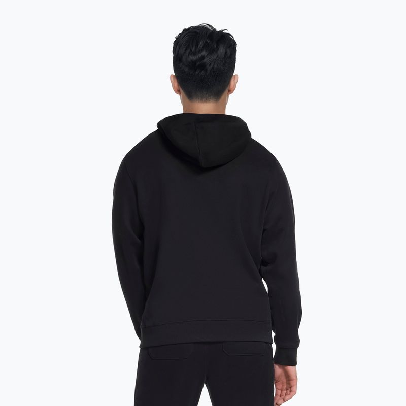 Bluză pentru bărbați SKECHERS Max Soft Hoodie black 2