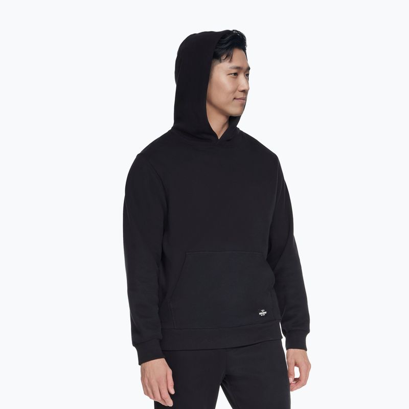 Bluză pentru bărbați SKECHERS Max Soft Hoodie black 5