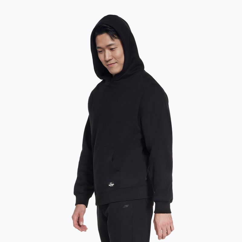 Bluză pentru bărbați SKECHERS Max Soft Hoodie black 6