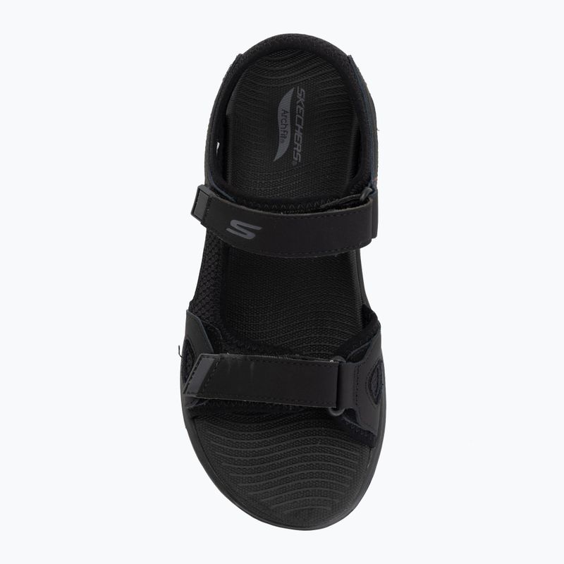 Sandale pentru bărbați SKECHERS Go Walk Arch Fit 2.0 Capistrano black 5