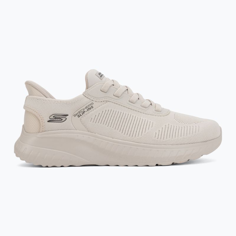 Încălțăminte pentru bărbați SKECHERS Bobs Squad Chaos Solid Step white 2