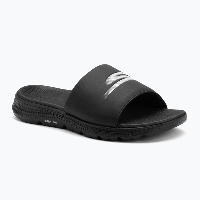 Flip-flops pentru bărbați SKECHERS Go Consistent Sandal 2.0 Culver negru