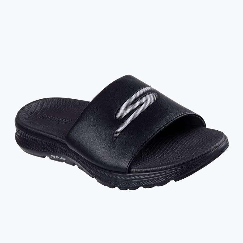 Flip-flops pentru bărbați SKECHERS Go Consistent Sandal 2.0 Culver negru