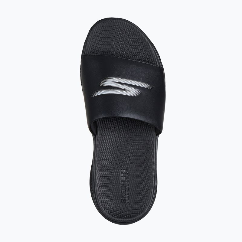Flip-flops pentru bărbați SKECHERS Go Consistent Sandal 2.0 Culver negru 4