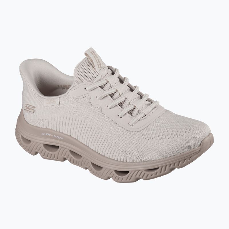 Încălțăminte pentru femei SKECHERS Bobs Arc Waves beige 8