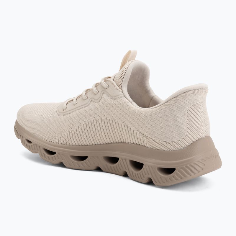 Încălțăminte pentru femei SKECHERS Bobs Arc Waves beige 3