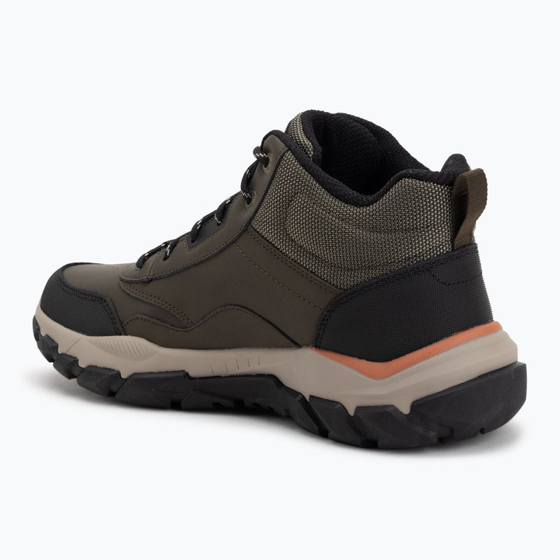 Încălțăminte pentru bărbați SKECHERS Santoro Hopkins olive 3