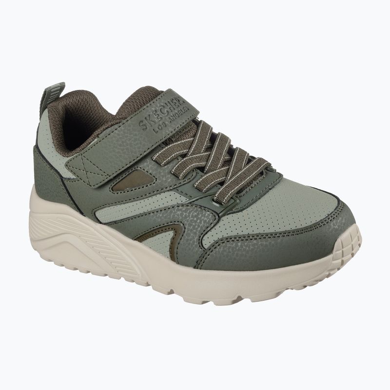 Încălțăminte pentru copii  SKECHERS Uno Lite Echo Surge olive 8