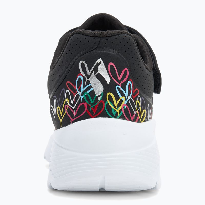Pantofi pentru copii SKECHERS Uno Lite Heart Craze negru/multicolor 6