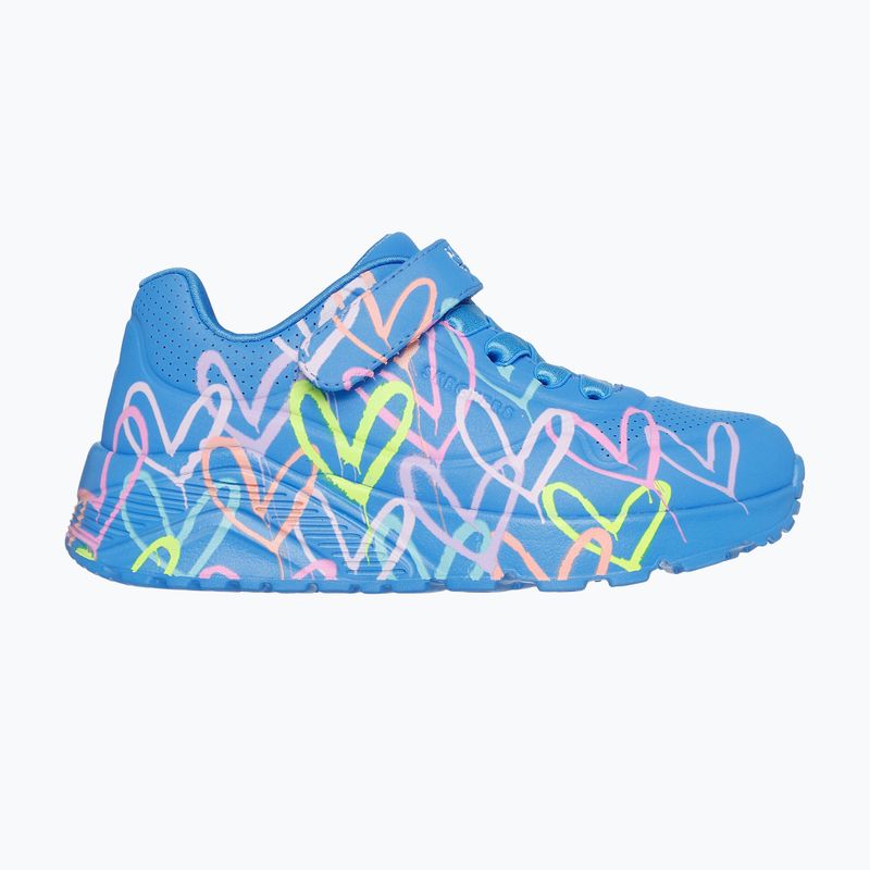 Încălțăminte pentru copii SKECHERS Uno Lite Love Levitate blue/multi 9