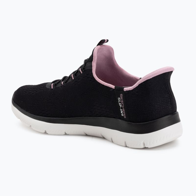 Încălțăminte pentru femei  SKECHERS Summits Dream Chaser black/mauve 3